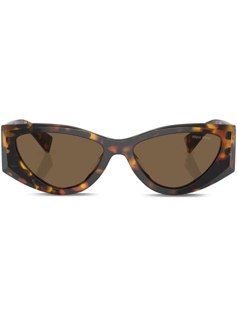 Miu Miu Eyewear Tortoiseshell cat